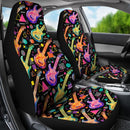 Best Watercolor Electric Guitar Premium Custom Car Seat Covers Decor Protector Nearkii