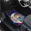 Stitch Hold Baby Yoda Love You To The Moon Galaxy Car Mats Nearkii