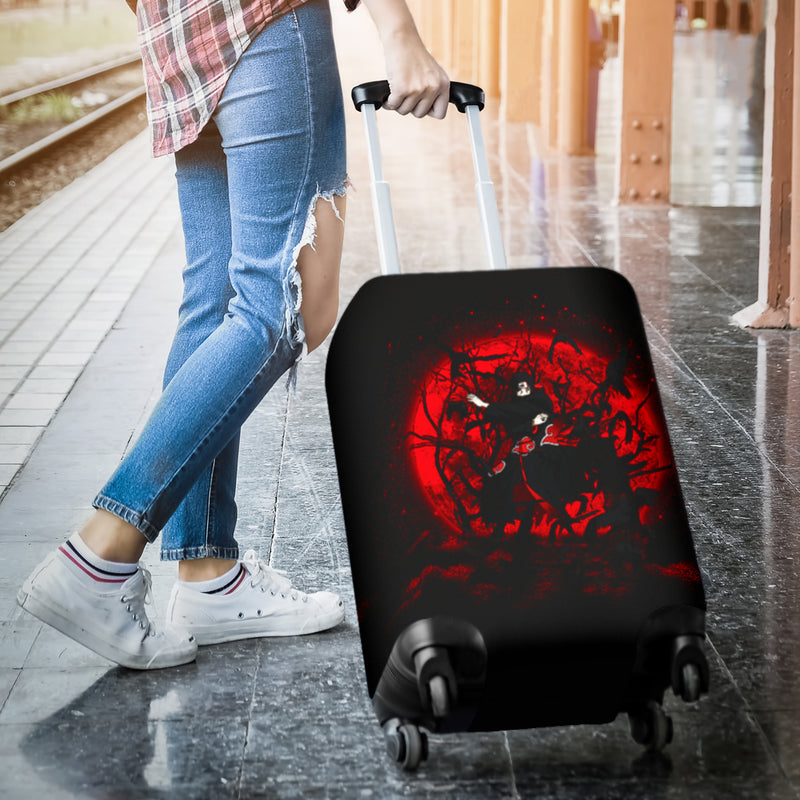 Itachi Moon Red Moonlight Luggage Cover Suitcase Protector Nearkii
