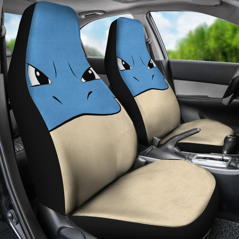 Blastoise Pokemon Premium Custom Car Seat Covers Decor Protector Nearkii