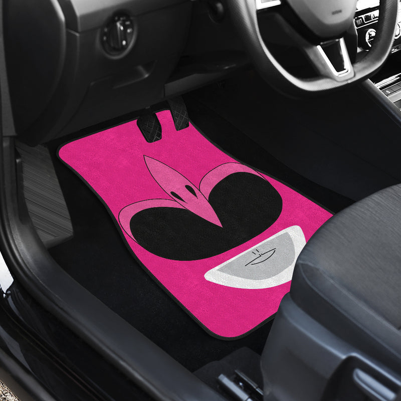 Mighty Morphin Power Rangers Pink Car Floor Mats Car Accessories Nearkii