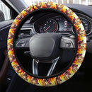 Cute Rengoku Kyojuro Demon Slayer Anime Car Steering Wheel Cover 1 Nearkii