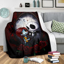 Cute Jack Skellington And Sally Premium Blanket Nearkii