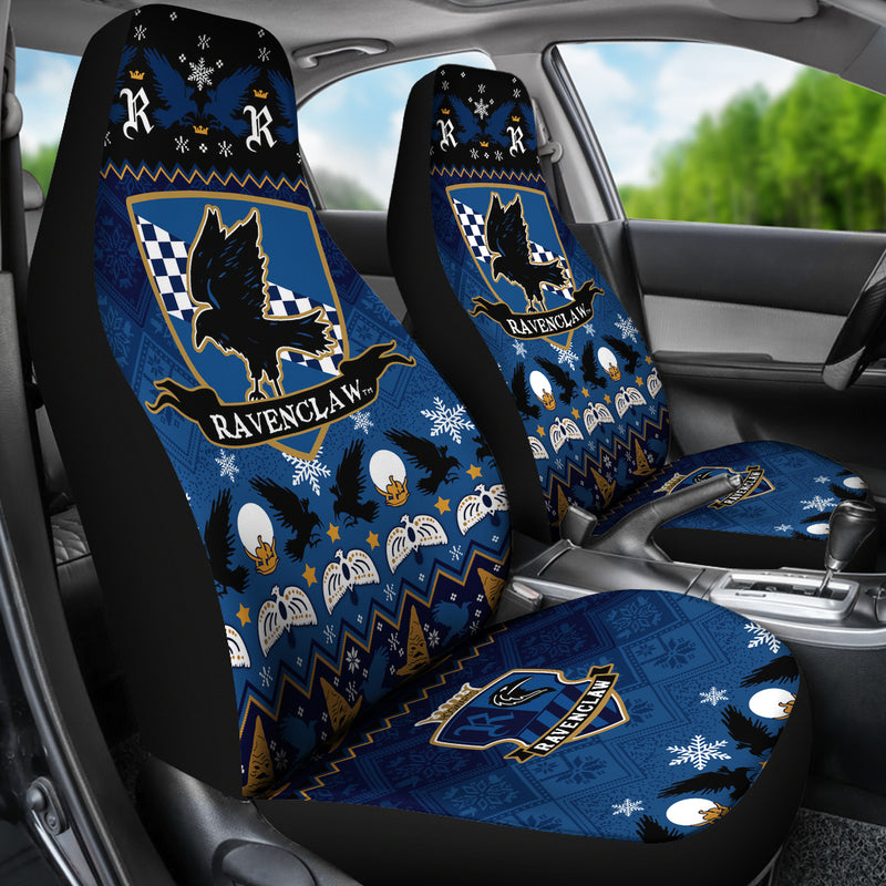 Harry Potter Ravenclaw Christmas Premium Custom Car Seat Covers Decor Protectors Nearkii