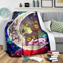 Umbreon Espeon Eevee Evolution Pokemon Love You To The Moon Galaxy Blanket Nearkii