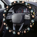 Rick And Morty Print Christmas Premium Custom Car Steering Wheel Cover Nearkii