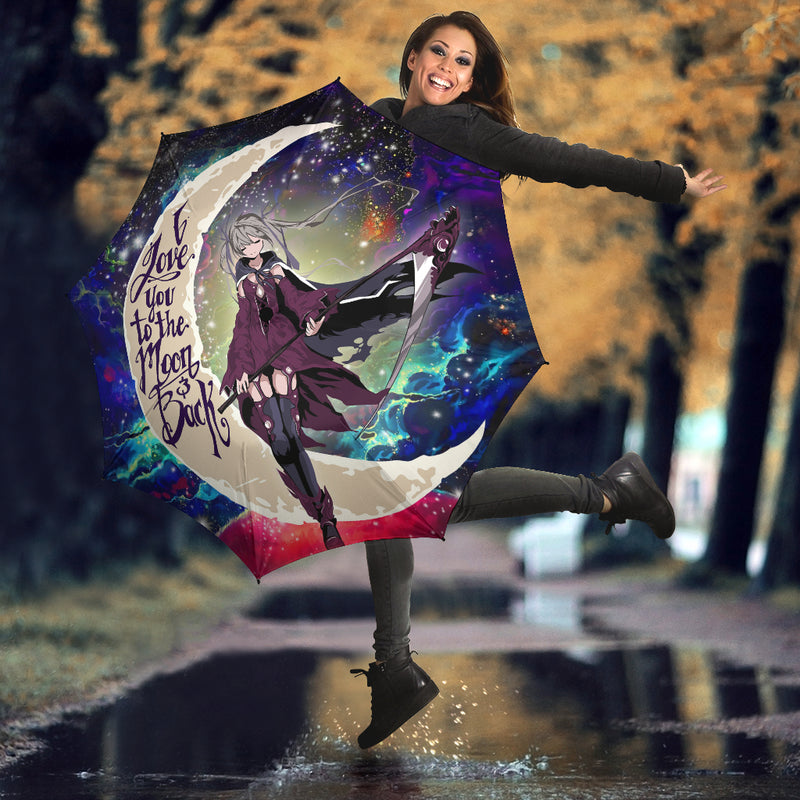 Anime Girl Soul Eate Love You To The Moon Galaxy Umbrella Nearkii