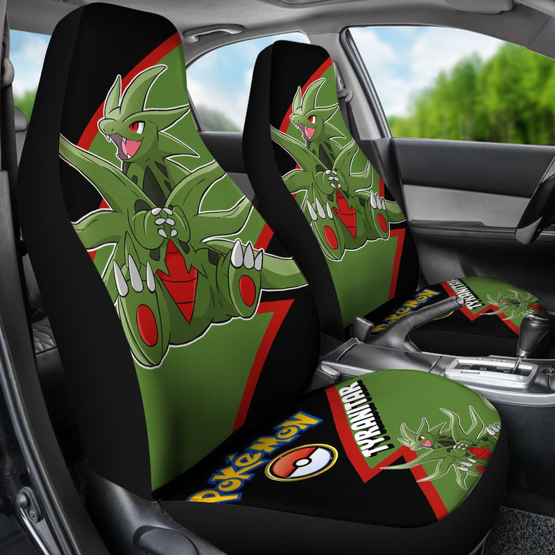 Tyranitar Car Seat Covers Custom Anime Pokemon Car Accessories Nearkii