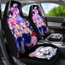 Ram And Rem Anime Girl Re Zero Car Premium Custom Car Seat Covers Decor Protectors Nearkii