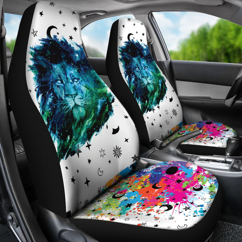 Best African Lion Drawing Premium Custom Car Seat Covers Decor Protector Nearkii