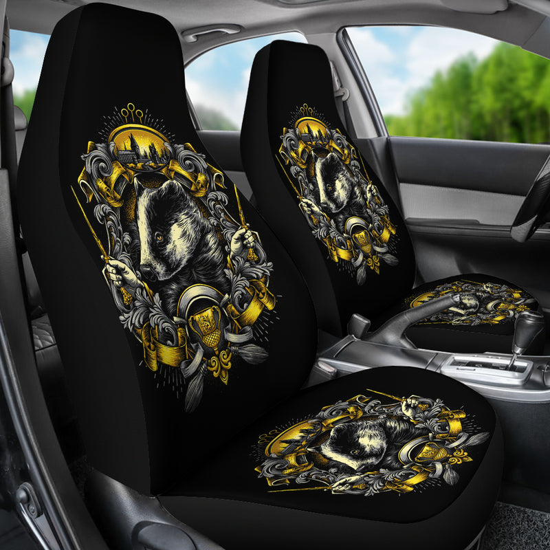House Of The Loyal Harry Potter Premium Custom Car Seat Covers Decor Protector