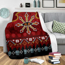 Scary Eye Ugly Christmas Custom Blanket Home Decor Nearkii