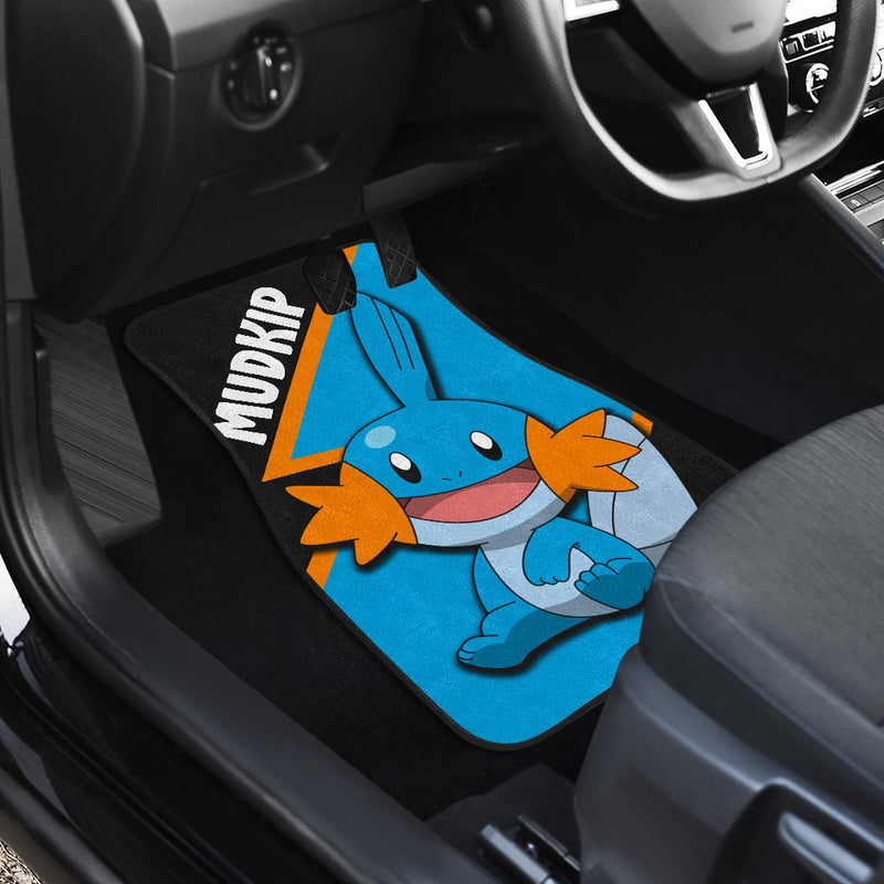 Mudkip Car Floor Mats Custom Anime Pokemon Car Interior Accessories Nearkii