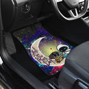 Wall-E Couple Love You To The Moon Galaxy Car Mats Nearkii