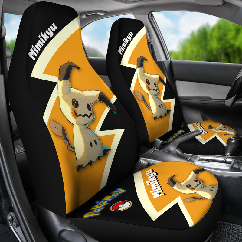 Mimikyu Pokemon Premium Custom Car Seat Covers Decor Protectors Nearkii