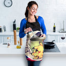 Pikachu Pokemon Sleep Love You To The Moon Galaxy Custom Apron Best Gift For Anyone Who Loves Cooking