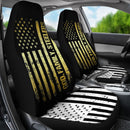 Best Veteran God Family Steelers Pro Us Flag Premium Custom Car Seat Covers Decor Protector Nearkii