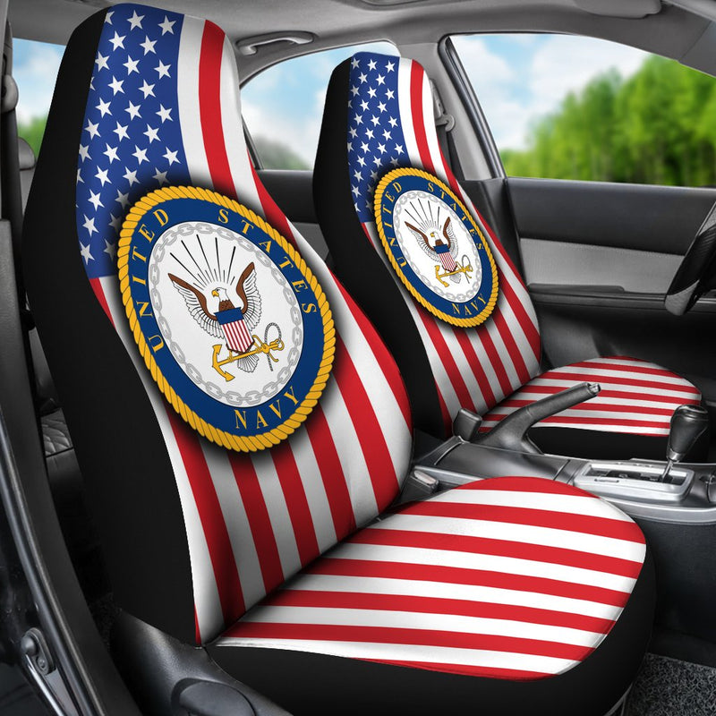 Best United States Navy Premium Custom Car Seat Covers Decor Protector Nearkii