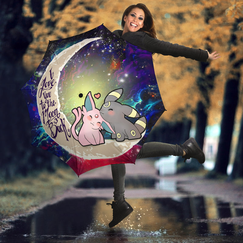 Pokemon Espeon Love You To The Moon Galaxy Umbrella Nearkii