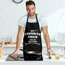 My Favorite Child Custom Apron Gift For Cooking Guys Nearkii