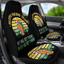 Best Sloth Hiking Team Hiker Camper Premium Custom Car Seat Covers Decor Protector Nearkii