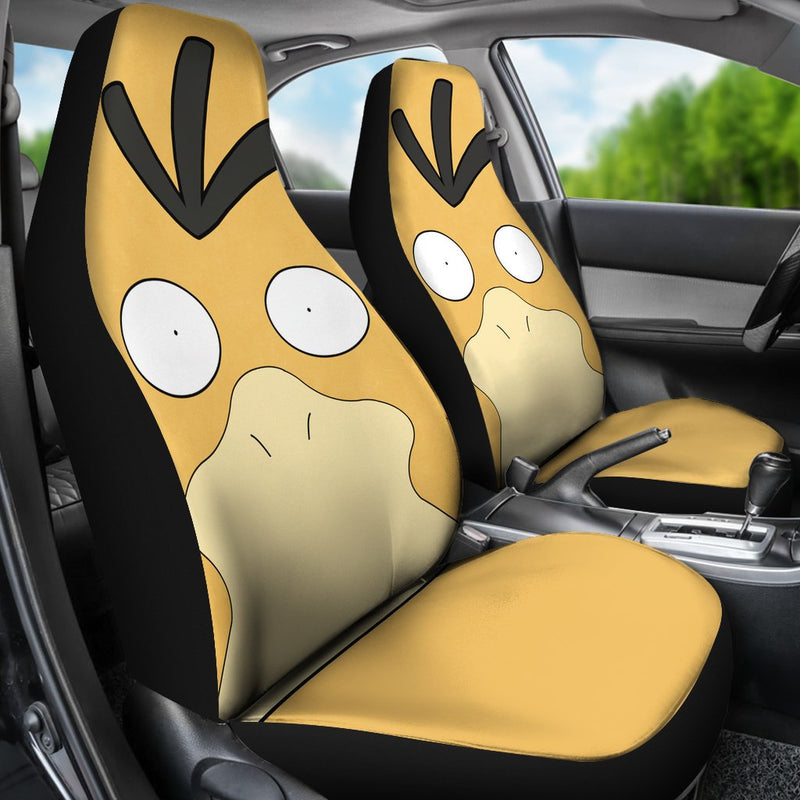 Psyduck Pokemon Premium Custom Car Seat Covers Decor Protector Nearkii