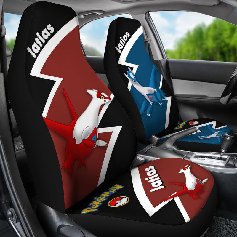 Latios Latias Pokemon Premium Custom Car Seat Covers Decor Protectors Nearkii