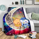 Pokemon Torchic Piplup Love You To The Moon Galaxy Blanket Nearkii