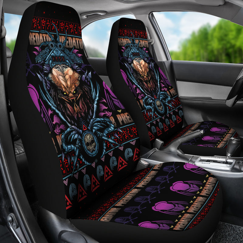 Pretador Christmas Premium Custom Car Seat Covers Decor Protectors Nearkii