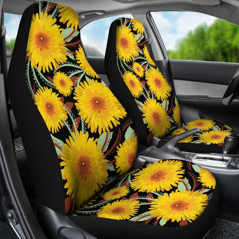 Best Sunflower Art Premium Custom Car Seat Covers Decor Protector Nearkii
