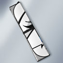 Funny Cute Anime Lady Cartoon Girly White Car Auto Sunshades Nearkii