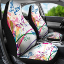 Best Colorful Butterfly Art Premium Custom Car Seat Covers Decor Protector Nearkii