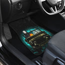 Totoro No Face Ghibli Ride Jeep Darkness Moonlight Halloween Funny Anime Car Floor Mats Car Accessories Nearkii