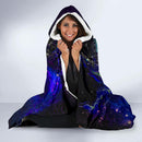 Attack on titan Love You To The Moon Galaxy Economy Hooded Blanket Nearkii