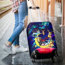 Eevee Evolution Pokemon Family Love You To The Moon Galaxy Luggage Cover Suitcase Protector Nearkii