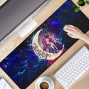 SAO Sword Art Online Asuna Kirito Love You To The Moon Galaxy Mouse Mat Nearkii