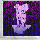 Color Elephant Shower Curtain Nearkii