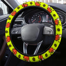 Chainsaw Man Pochita Pixel Car Steering Wheel Cover Nearkii