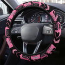 Pink Jeep Car Steering Wheel Cover Nearkii