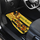 Butterfly Yellow Sunflower Car Floor Mats Car Accessories Nearkii