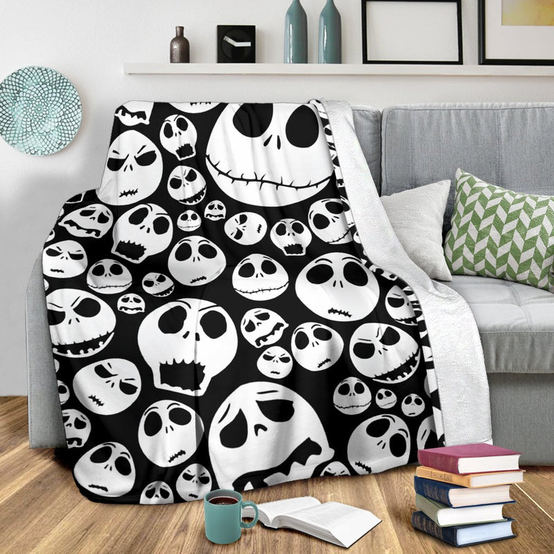 Cute Jack Skellington Premium Blanket Nearkii