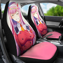 Zero Two Darling Car Premium Custom Car Seat Covers Decor Protectors Nearkii