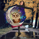 Cute Owl Love You To The Moon Galaxy Umbrella Nearkii