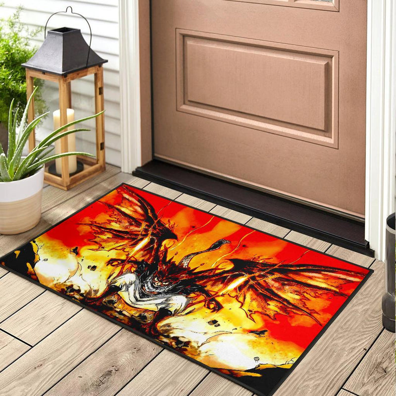 Natsu Dragneel Transform Anime Doormat Nearkii