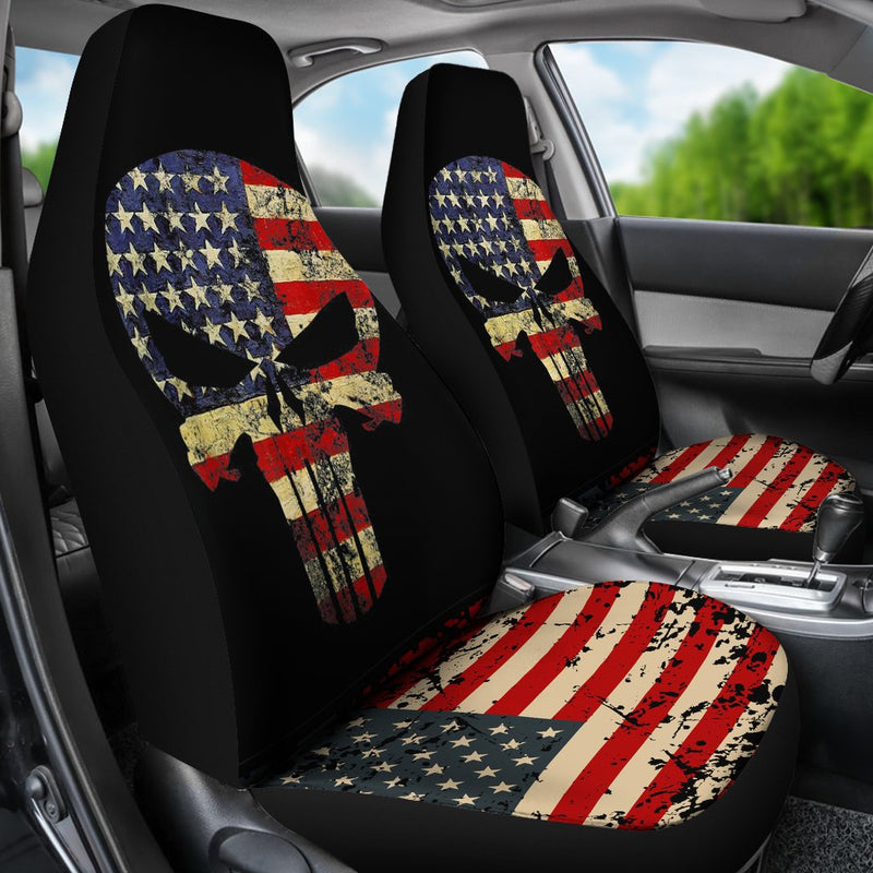 Best Team Merica Flag Premium Custom Car Seat Covers Decor Protector Nearkii