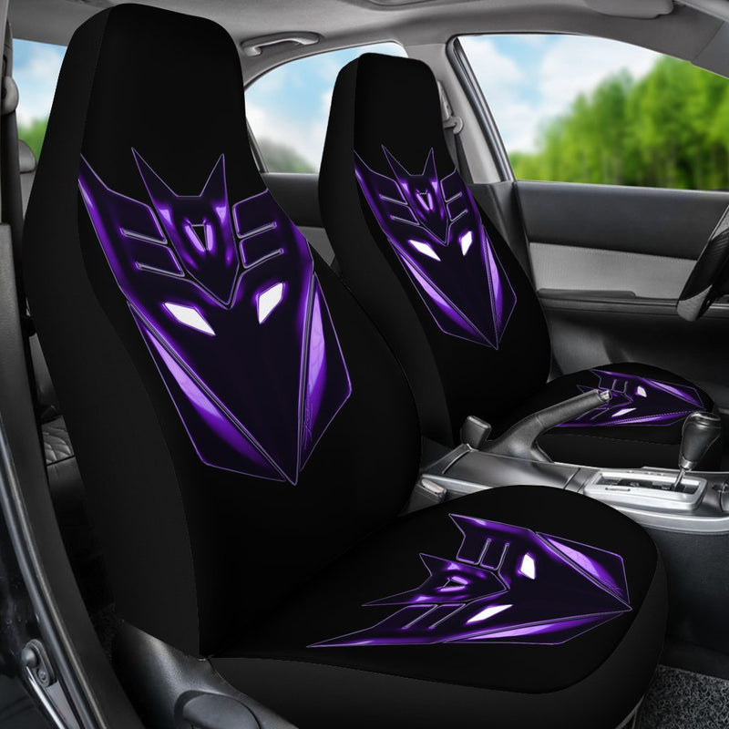 Decepticon Transformers Premium Custom Car Seat Covers Decor Protectors Nearkii