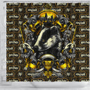 Hufflepuff Harry Potter Shower Curtain Nearkii