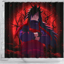 Uchiha Madara Anime Moonlight Shower Curtain Nearkii