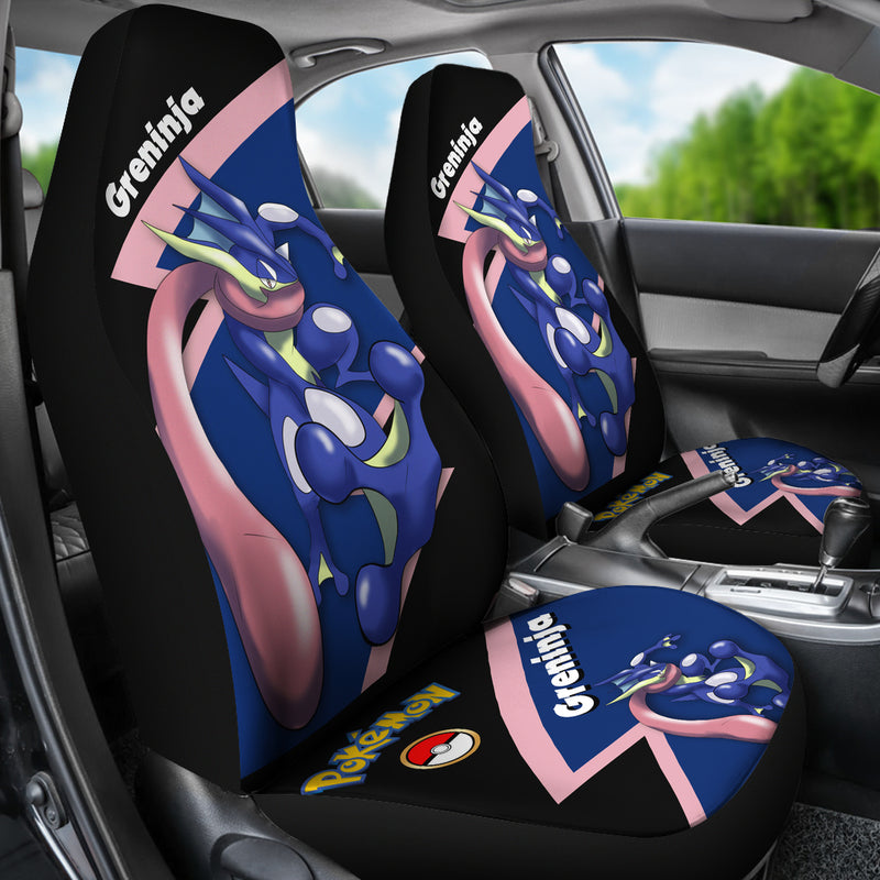 Greninja Pokemon Premium Custom Car Seat Covers Decor Protectors Nearkii