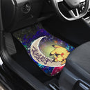 Pikachu Pokemon Sleep Love You To The Moon Galaxy Car Mats Nearkii